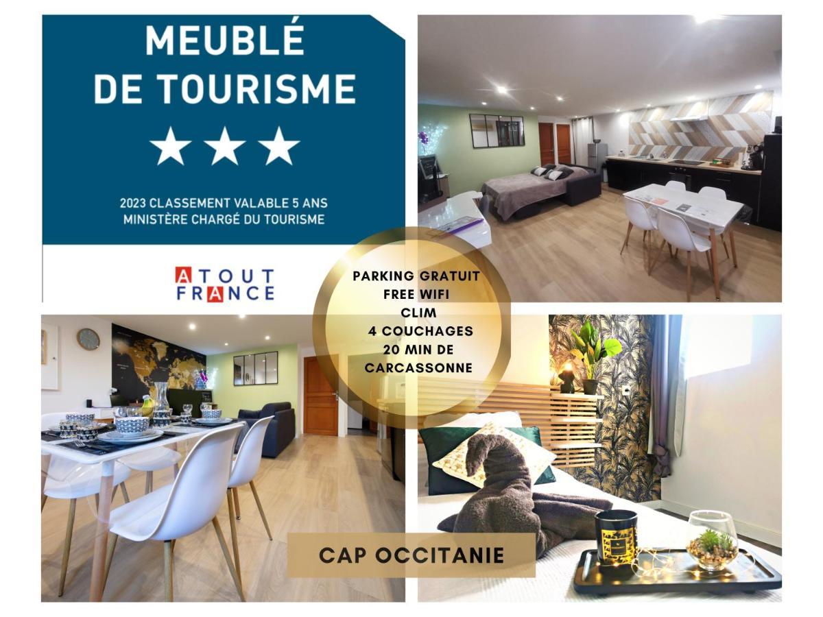 Apartament Le Concorde-Wifi-Clim-Parking-3Etoiles-Ockeys Bram Zewnętrze zdjęcie