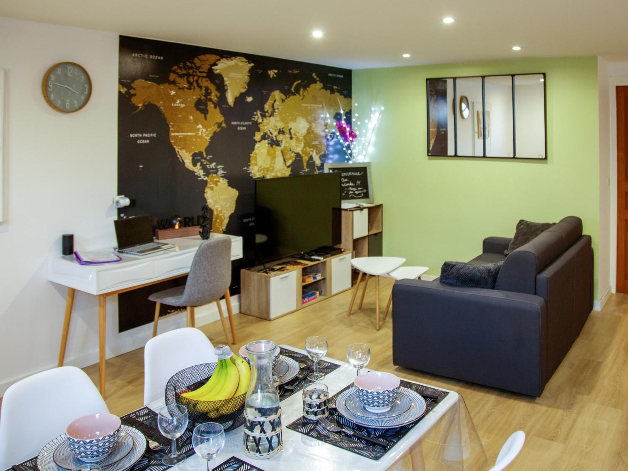 Apartament Le Concorde-Wifi-Clim-Parking-3Etoiles-Ockeys Bram Zewnętrze zdjęcie